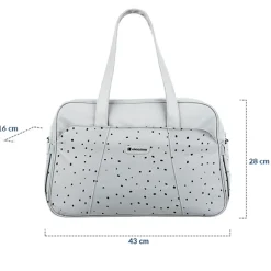 Bolso maternal Chelsea Gris