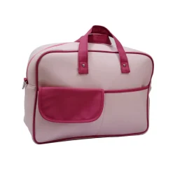 Bolso Maternal hospital Polipiel Rosa y Fucsia