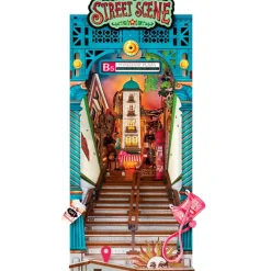 Book Nook Maqueta Street Scene