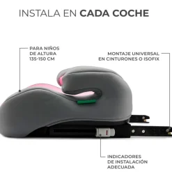 Booster I-Boost I-Size +135cm Pink