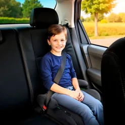 Booster SmartSafe c/cinturón Gris +125cm
