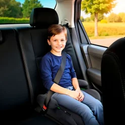 Booster SmartSafe c/cinturón Gris +125cm