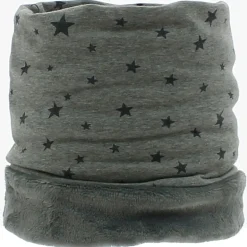 Braga Cuello Polar Gris Estrellas Grises