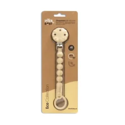 Cadena portachupete silicona Beige