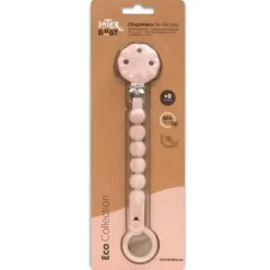 Cadena portachupete silicona Rosa