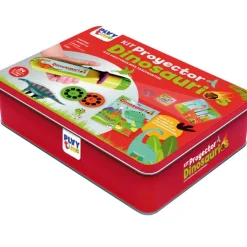 Caja Metal Kit Proyector Dinosaurios