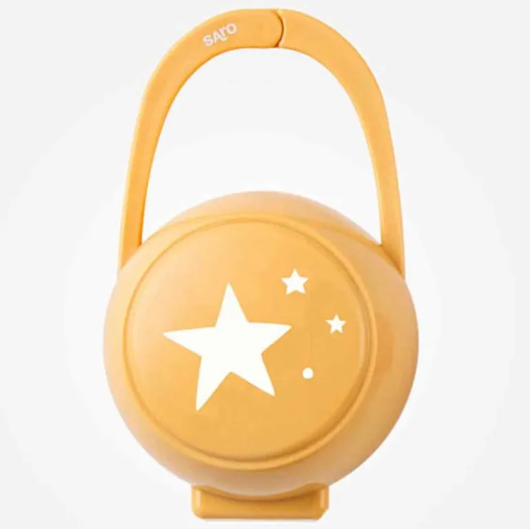 Cajita Portachupete Galax Mostaza