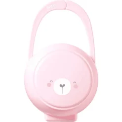 Cajita Portachupetes Twin Rosa