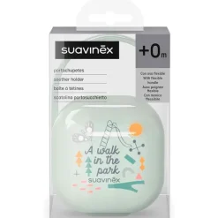 Cajita portachupetes Walk Verde