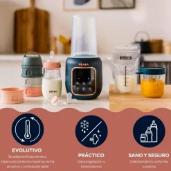 Calienta biberón multifunción