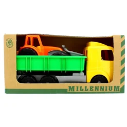 Camión Con Maquinaría De Obras