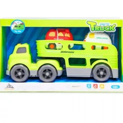 Camión de Transporte con 2 Vehículos