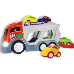 Camión de Transporte con Vehículos