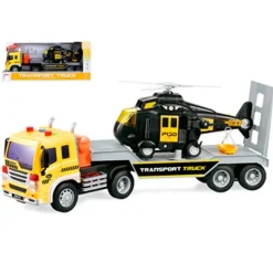 Camión Infantil con Helicóptero