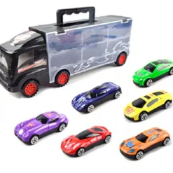 Camión Transporte con 6 Coches