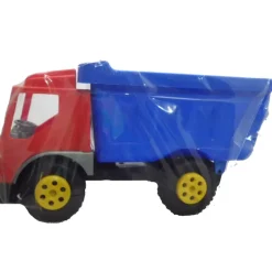 Camión Volquete Rojo Y Azul