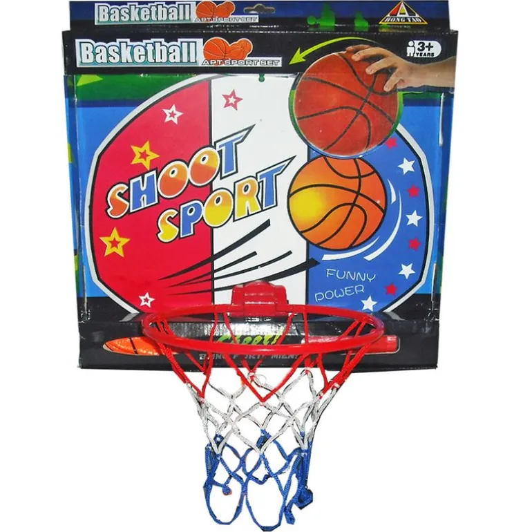 Canasta de Basket con Pelota
