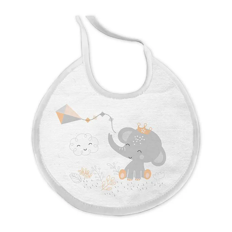 Capa baño + babero Cachirulo Gris