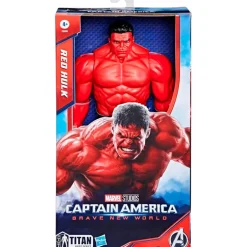 Capitán América Figura Hulk Rojo