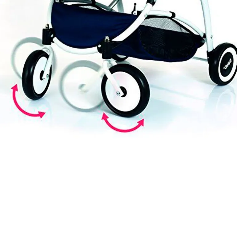Carrito Muñecas Bebé Brio Navy Blue