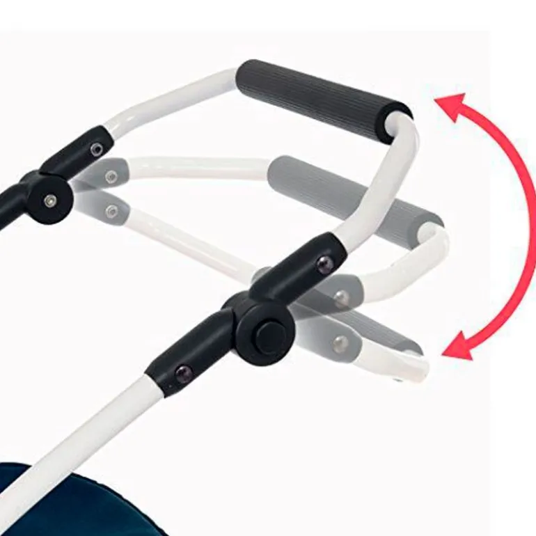 Carrito Muñecas Bebé Brio Navy Blue