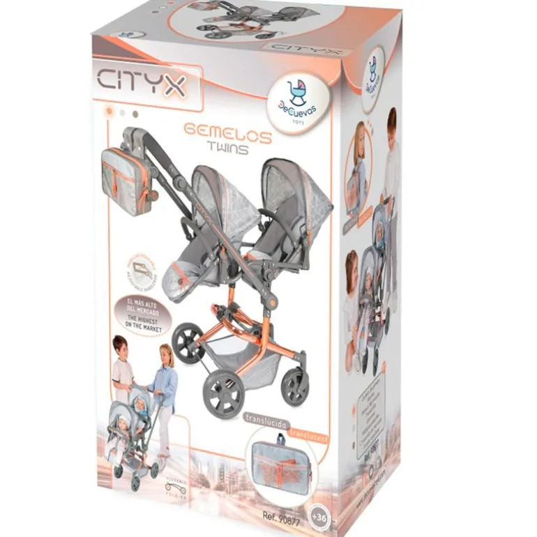 Carro de Muñecas Gemelar Cytix DeCuevas