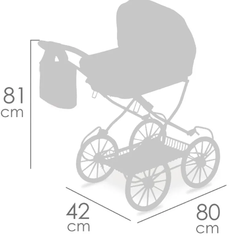 Carro de Muñecas Koala Plegable