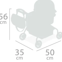 Carro de Muñecas Mi Primer Coche Cytix