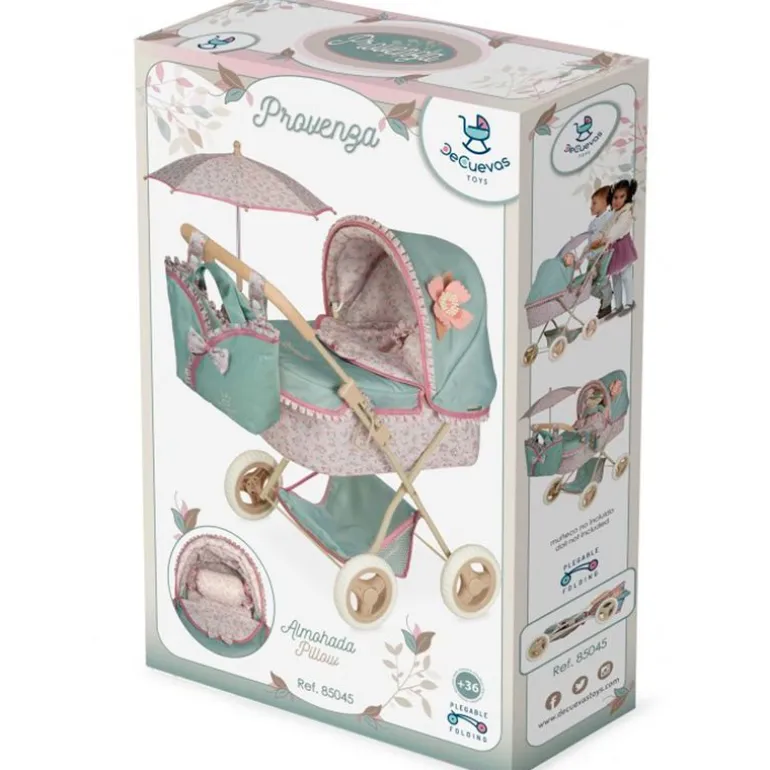 Carro de Muñecas Plegable Provenza 60x65x38cm