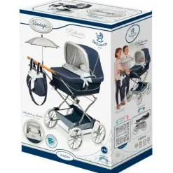 Carro de Muñecas Reborn Plegable con Sombrilla