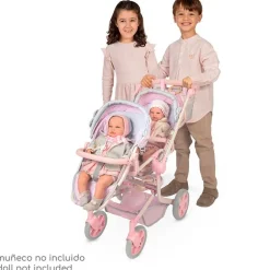 Carro de Muñecas Sophie Silla Gemelar Plegable