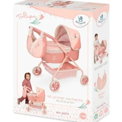 Carro de Muñecas Tulipe Mi Primer Cochecito