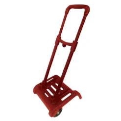 Carro Mochila Plegable Rojo