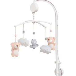 Carrusel Musical Osito Gris