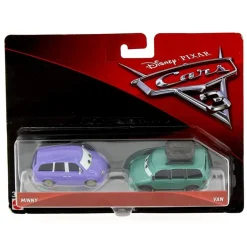 Cars 3 Pack 2 Coches Mini y Caravan