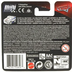 Cars Mini Racers Cal Weathers Plateado