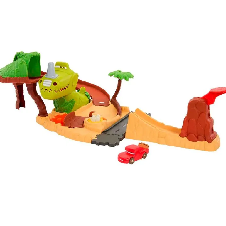 Cars on the Road Pista la Aventura del Dinosaurio