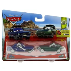 Cars Pack de 2 Coches Brent Mustangburger y David Hobbscapp