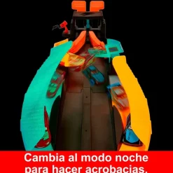 Cars Pista Glow Race Lanza y Cruza