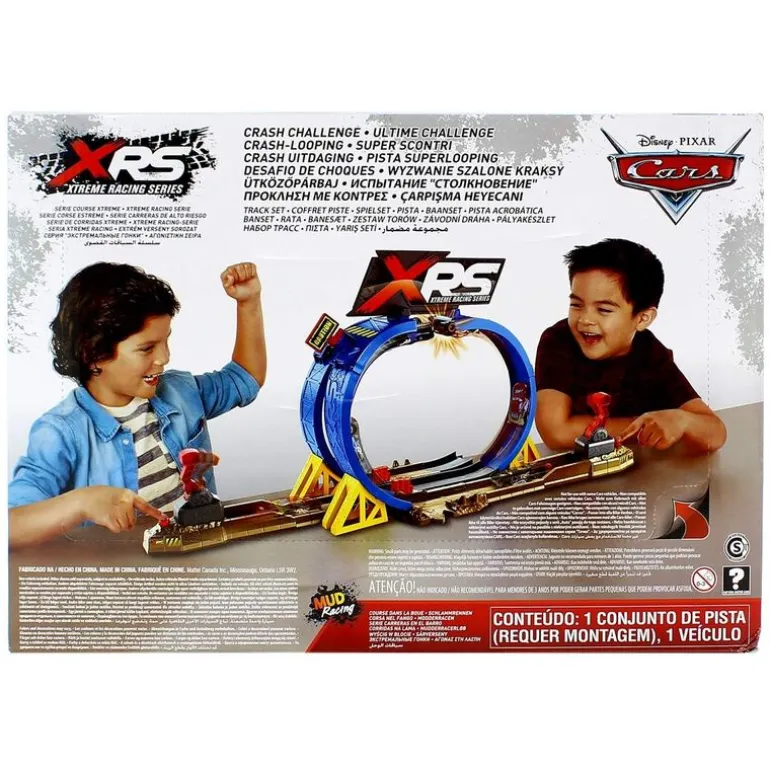 Cars XRS Pista Superlooping Carreras en el Barro
