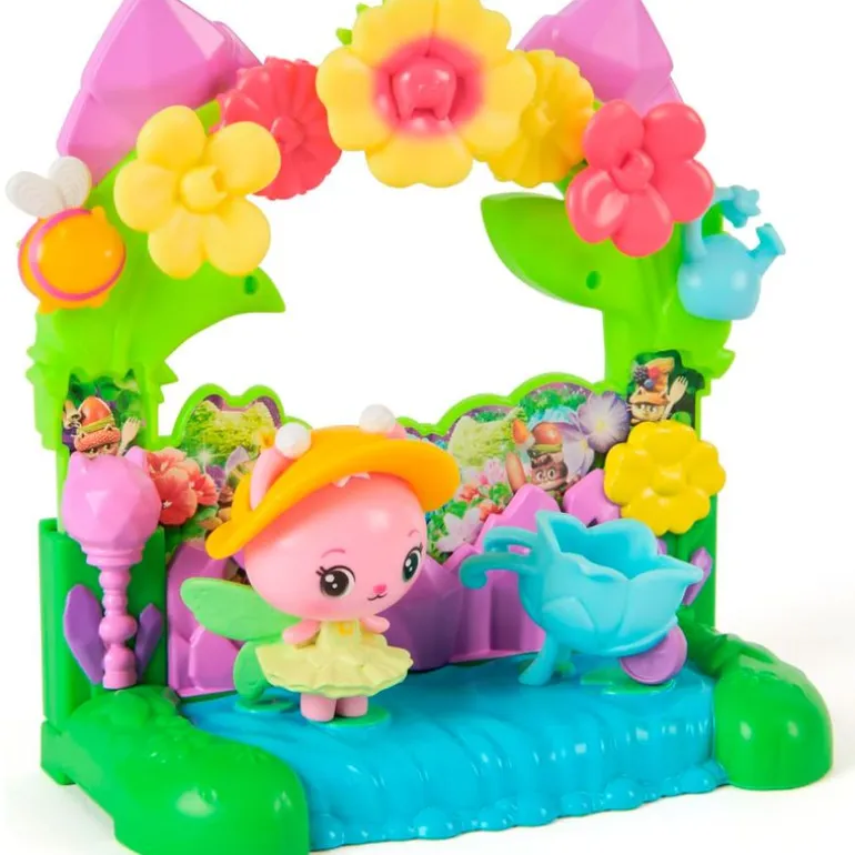 Casa de Muñecas de Gabby Balcón Jardín de “Queen Kitty Fairy”