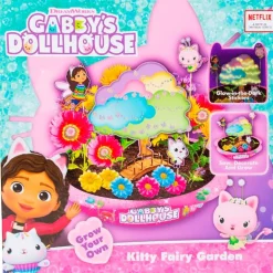 Casa de Muñecas de Gabby Crea Jardín Brillante