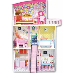 Casa de Muñecas de Madera