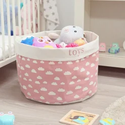 Cesta de juguetes Rosa
