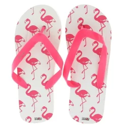 Chanclas de Verano Flamingos Rosas