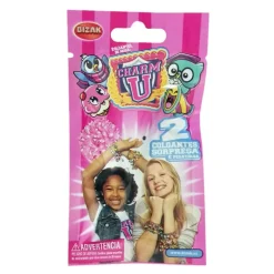 Charm U Sobre con 2 Colgantes