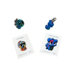 Charm U Sobre con 2 Colgantes