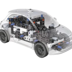 Ciencia y Juego Build Mechanics Fiat 500 Eléctrico