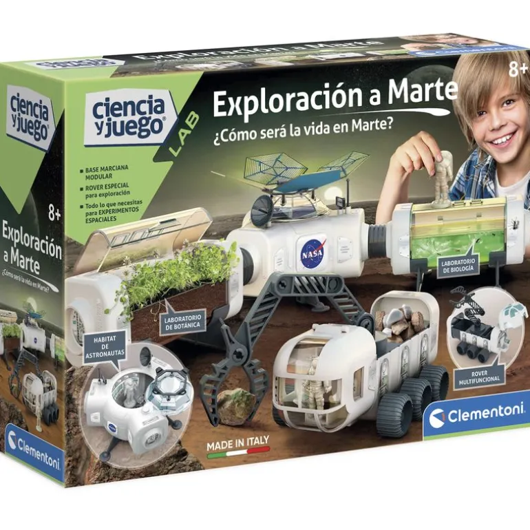 Ciencia y Juego LAB Exploración a Marte