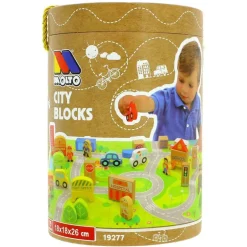 Ciudad Bloques de Madera